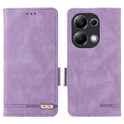 For Xiaomi Redmi Note 13 Pro 4G / Poco M6 Pro 4G Case PU Leather Folio Wallet Phone Cover
