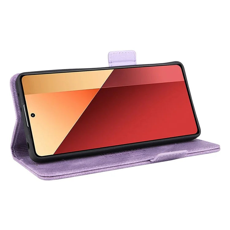 For Xiaomi Redmi Note 13 Pro 4G / Poco M6 Pro 4G Case PU Leather Folio Wallet Phone Cover