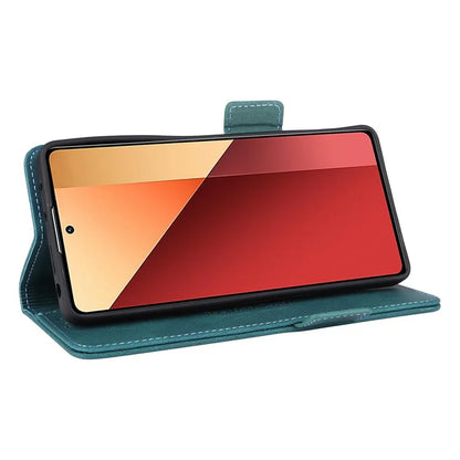 For Xiaomi Redmi Note 13 Pro 4G / Poco M6 Pro 4G Case PU Leather Folio Wallet Phone Cover