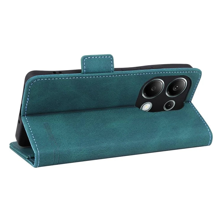 For Xiaomi Redmi Note 13 Pro 4G / Poco M6 Pro 4G Case PU Leather Folio Wallet Phone Cover
