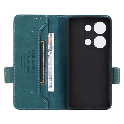 For Xiaomi Redmi Note 13 Pro 4G / Poco M6 Pro 4G Case PU Leather Folio Wallet Phone Cover