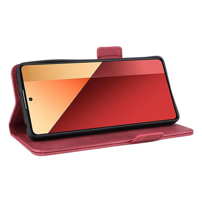 For Xiaomi Redmi Note 13 Pro 4G / Poco M6 Pro 4G Case PU Leather Folio Wallet Phone Cover