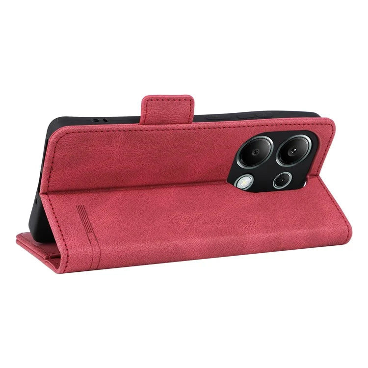 For Xiaomi Redmi Note 13 Pro 4G / Poco M6 Pro 4G Case PU Leather Folio Wallet Phone Cover