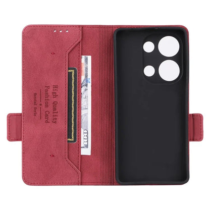 For Xiaomi Redmi Note 13 Pro 4G / Poco M6 Pro 4G Case PU Leather Folio Wallet Phone Cover