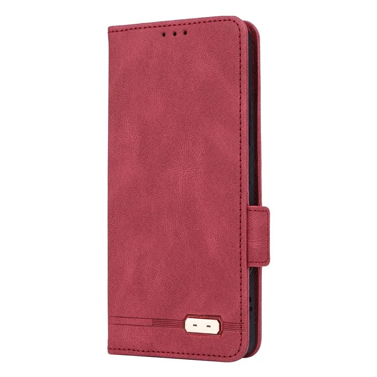 For Xiaomi Redmi Note 13 Pro 4G / Poco M6 Pro 4G Case PU Leather Folio Wallet Phone Cover