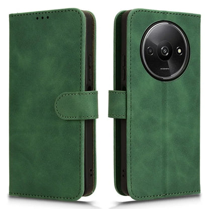 For Xiaomi Redmi A3 Case PU Leather Skin Touch Feeling Wallet Phone Cover