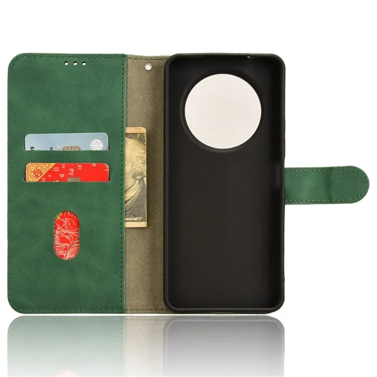 For Xiaomi Redmi A3 Case PU Leather Skin Touch Feeling Wallet Phone Cover