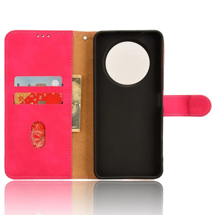 For Xiaomi Redmi A3 Case PU Leather Skin Touch Feeling Wallet Phone Cover