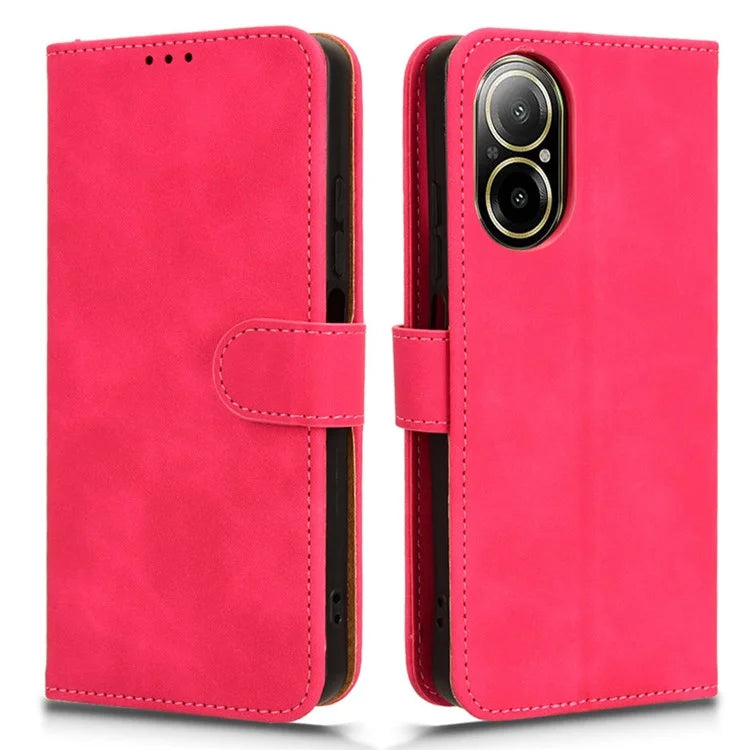 For Realme C67 4G Case Flip PU Leather Folding Stand Wallet Phone Cover