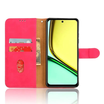 For Realme C67 4G Case Flip PU Leather Folding Stand Wallet Phone Cover
