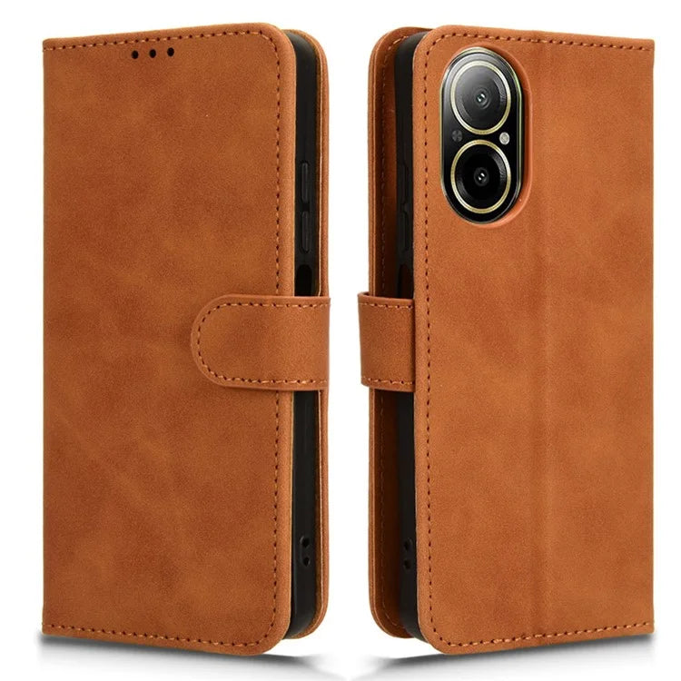 For Realme C67 4G Case Flip PU Leather Folding Stand Wallet Phone Cover