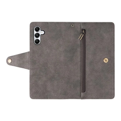For Samsung Galaxy A05s 4G Case Folio PU Leather Flip Phone Cover with 9 Card Slots Stand