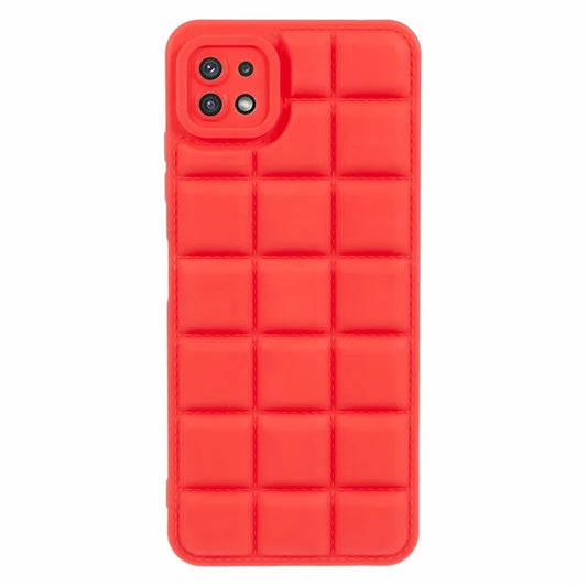 For Samsung Galaxy A22 5G (EU Version) / A22S / F42 5G Case Down Jacket TPU Phone Cover
