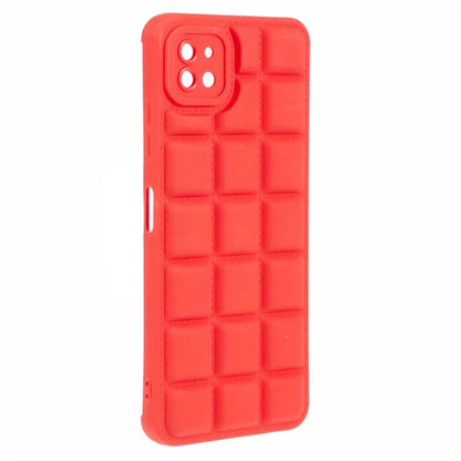 For Samsung Galaxy A22 5G (EU Version) / A22S / F42 5G Case Down Jacket TPU Phone Cover