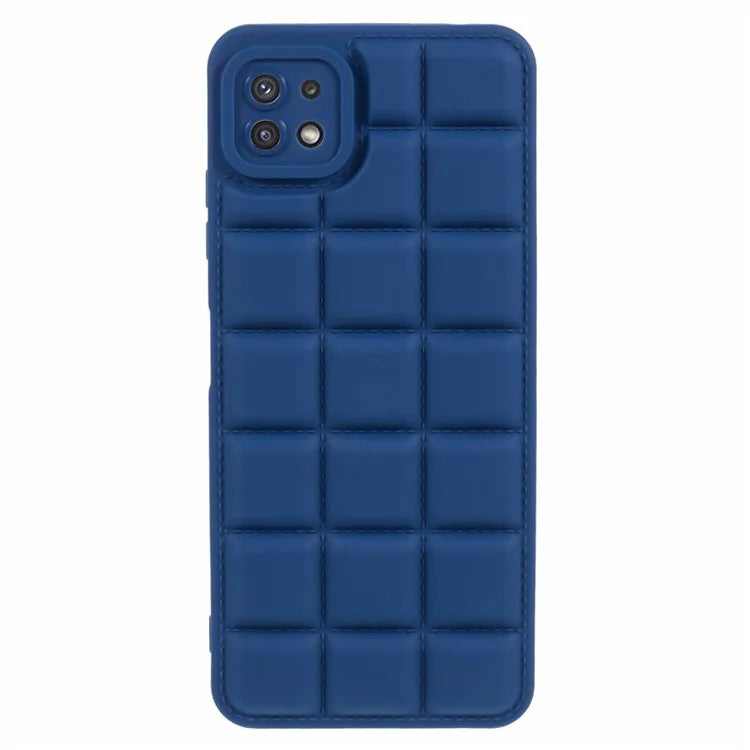 For Samsung Galaxy A22 5G (EU Version) / A22S / F42 5G Case Down Jacket TPU Phone Cover
