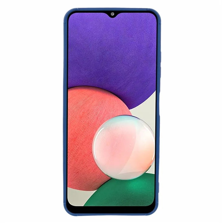 For Samsung Galaxy A22 5G (EU Version) / A22S / F42 5G Case Down Jacket TPU Phone Cover