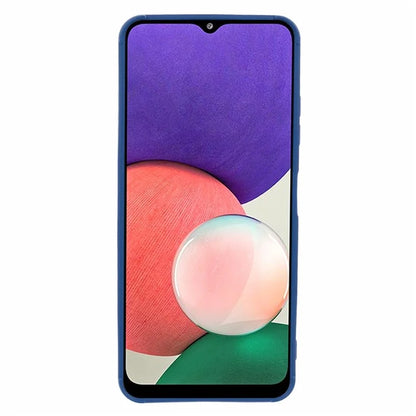 For Samsung Galaxy A22 5G (EU Version) / A22S / F42 5G Case Down Jacket TPU Phone Cover