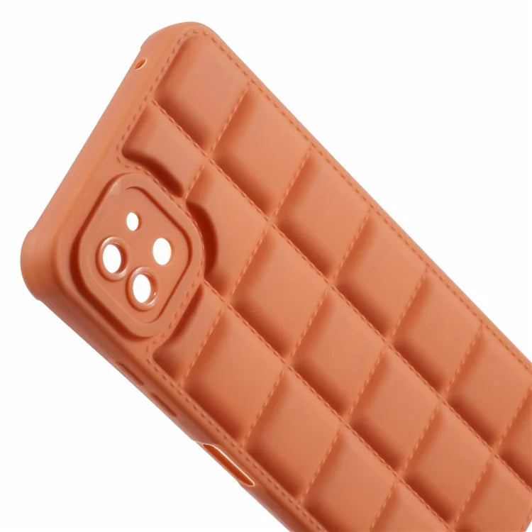 For Samsung Galaxy A22 5G (EU Version) / A22S / F42 5G Case Down Jacket TPU Phone Cover