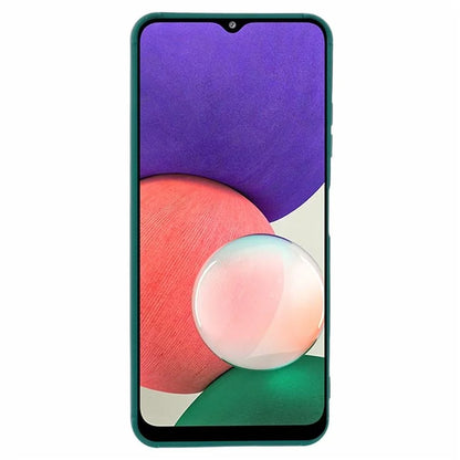 For Samsung Galaxy A22 5G (EU Version) / A22S / F42 5G Case Down Jacket TPU Phone Cover