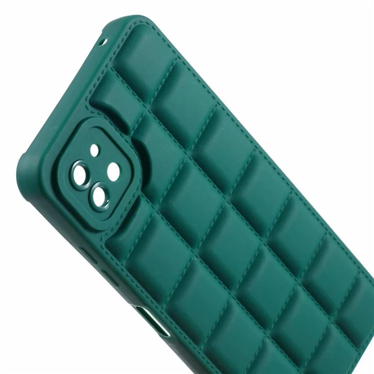 For Samsung Galaxy A22 5G (EU Version) / A22S / F42 5G Case Down Jacket TPU Phone Cover
