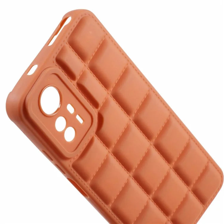 For Xiaomi Redmi Note 12S 4G Slim Case Down Jacket TPU Phone Cover
