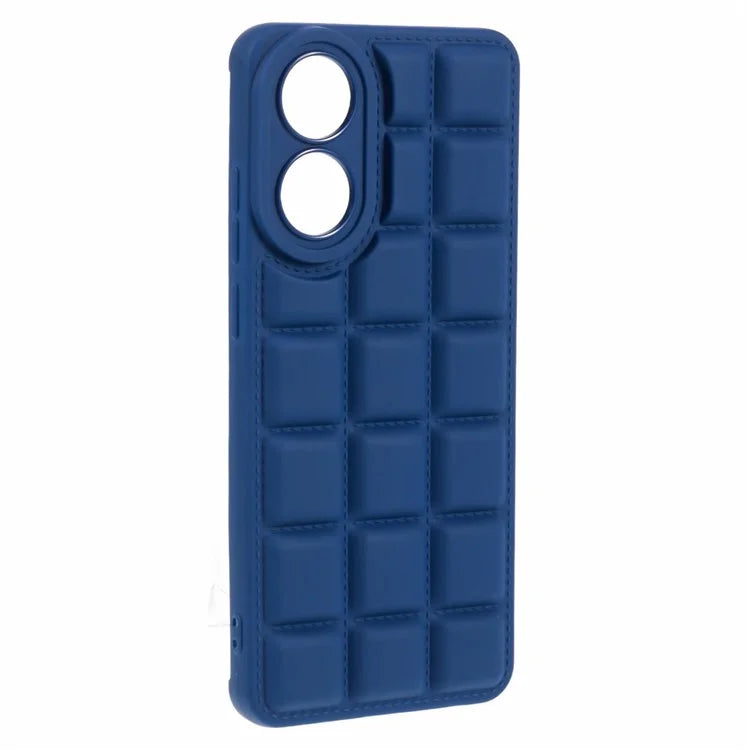 For Oppo A78 4G Protective Case Down Jacket TPU Phone Back Cover