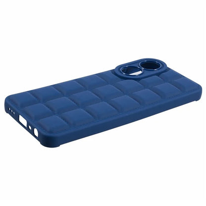 For Oppo A78 4G Protective Case Down Jacket TPU Phone Back Cover