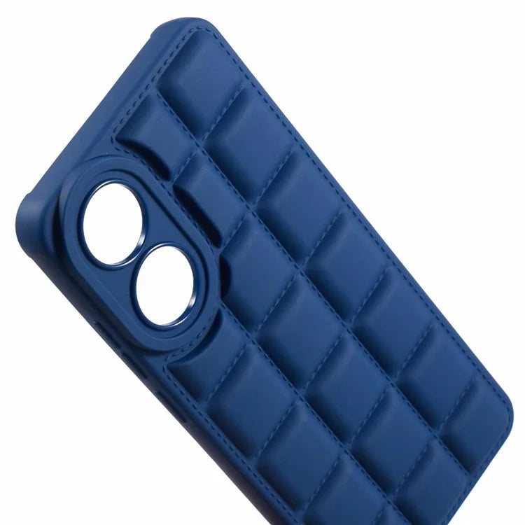 For Oppo A78 4G Protective Case Down Jacket TPU Phone Back Cover