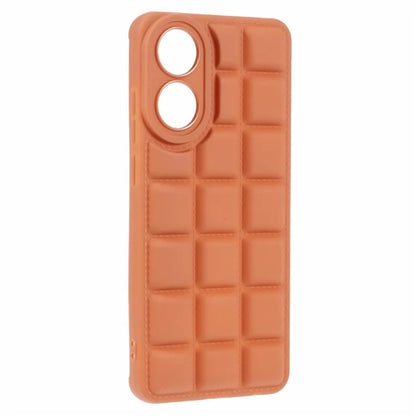 For Oppo A78 4G Protective Case Down Jacket TPU Phone Back Cover