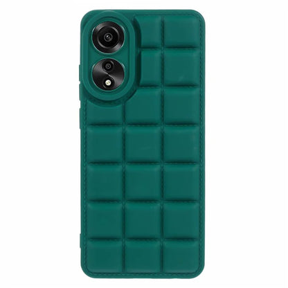 For Oppo A78 4G Protective Case Down Jacket TPU Phone Back Cover