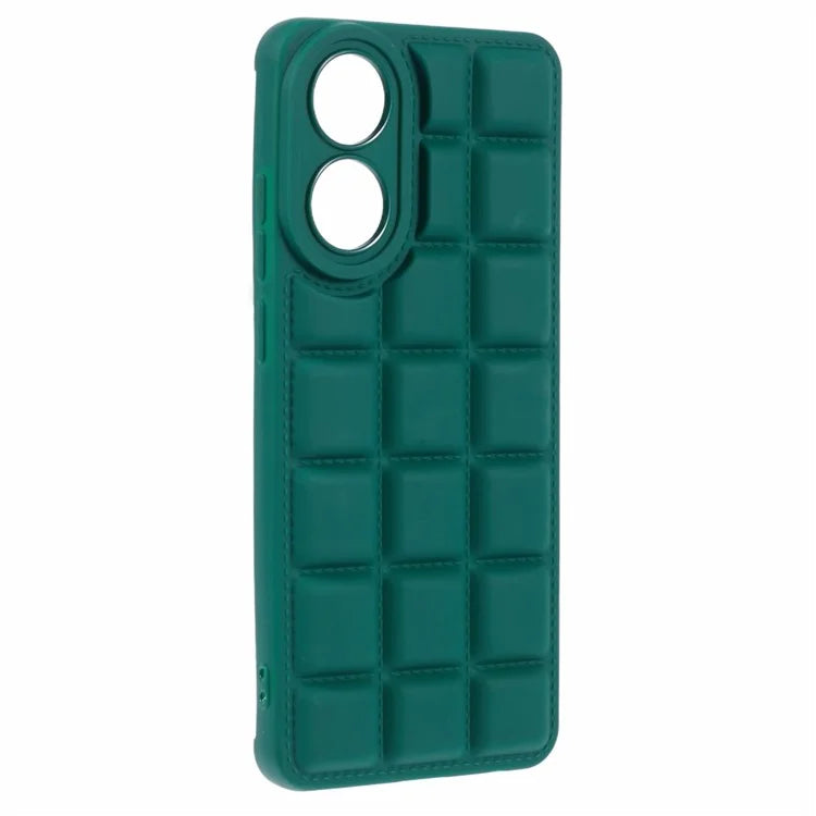 For Oppo A78 4G Protective Case Down Jacket TPU Phone Back Cover