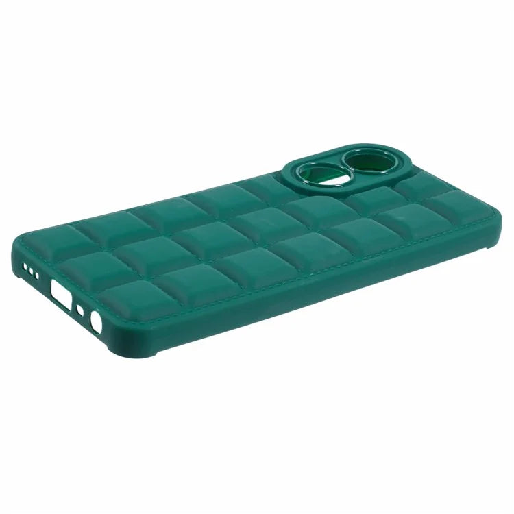 For Oppo A78 4G Protective Case Down Jacket TPU Phone Back Cover