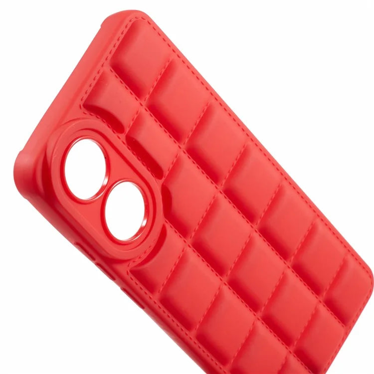 For Oppo A78 4G Protective Case Down Jacket TPU Phone Back Cover