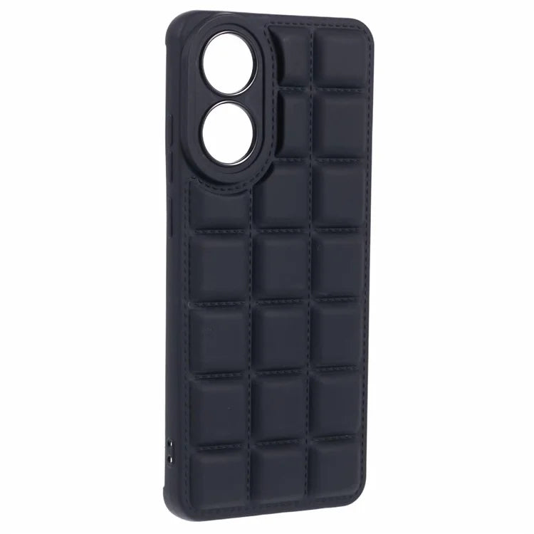 For Oppo A78 4G Protective Case Down Jacket TPU Phone Back Cover