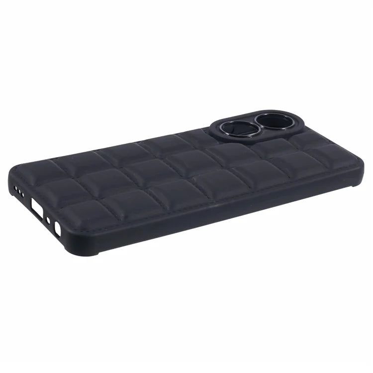 For Oppo A78 4G Protective Case Down Jacket TPU Phone Back Cover