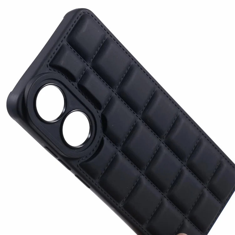 For Oppo A78 4G Protective Case Down Jacket TPU Phone Back Cover
