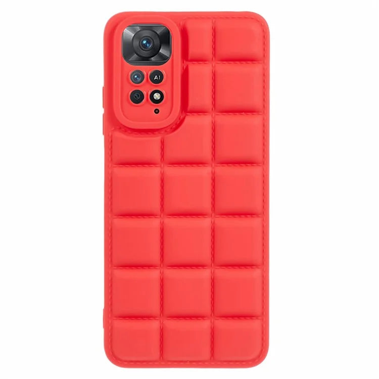 For Xiaomi Redmi Note 11 Pro 4G (MediaTek) / 5G (Qualcomm) / 11 Pro+ 5G / 11E Pro 5G / 12 Pro 4G Down Jacket TPU Phone Case