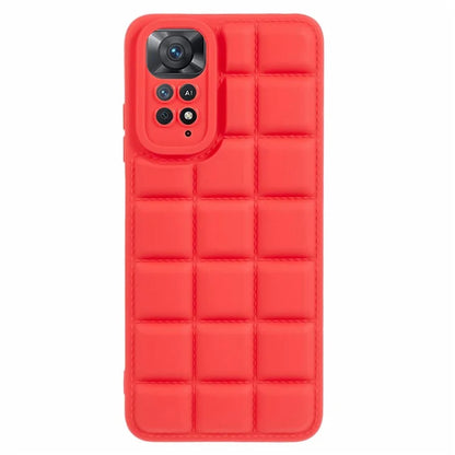 For Xiaomi Redmi Note 11 Pro 4G (MediaTek) / 5G (Qualcomm) / 11 Pro+ 5G / 11E Pro 5G / 12 Pro 4G Down Jacket TPU Phone Case