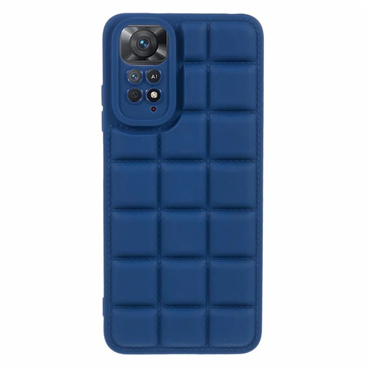 For Xiaomi Redmi Note 11 Pro 4G (MediaTek) / 5G (Qualcomm) / 11 Pro+ 5G / 11E Pro 5G / 12 Pro 4G Down Jacket TPU Phone Case