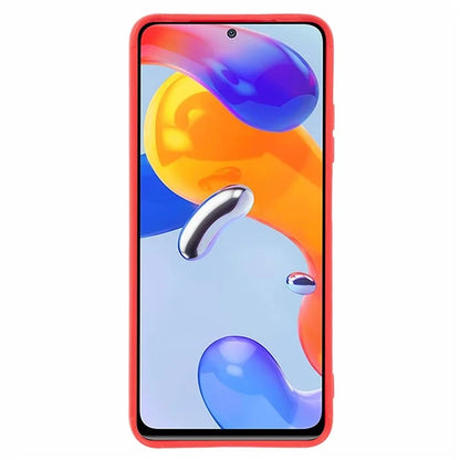 For Xiaomi Redmi Note 11 4G (Qualcomm) / 11S 5G Slim Case Anti-Drop Down Jacket TPU Phone Cover