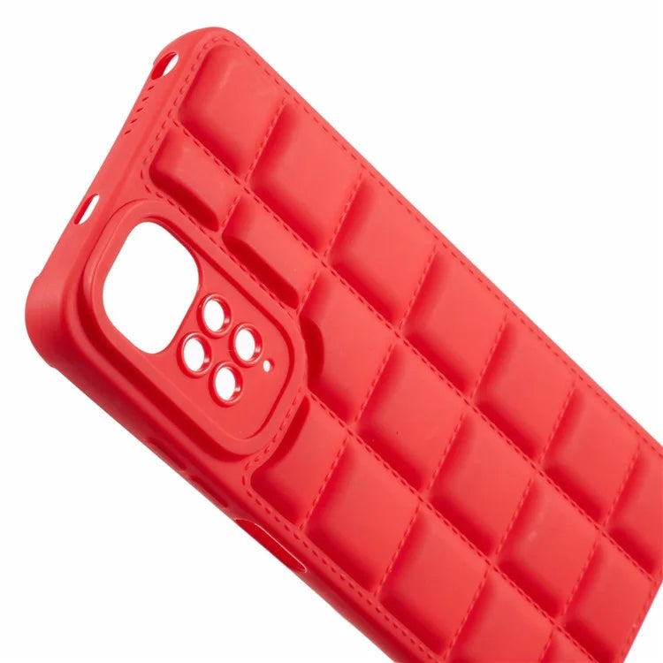 For Xiaomi Redmi Note 11 4G (Qualcomm) / 11S 5G Slim Case Anti-Drop Down Jacket TPU Phone Cover