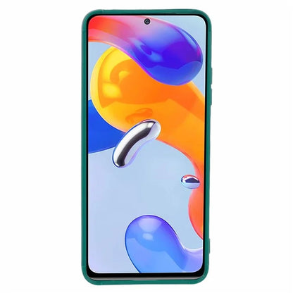 For Xiaomi Redmi Note 11 4G (Qualcomm) / 11S 5G Slim Case Anti-Drop Down Jacket TPU Phone Cover