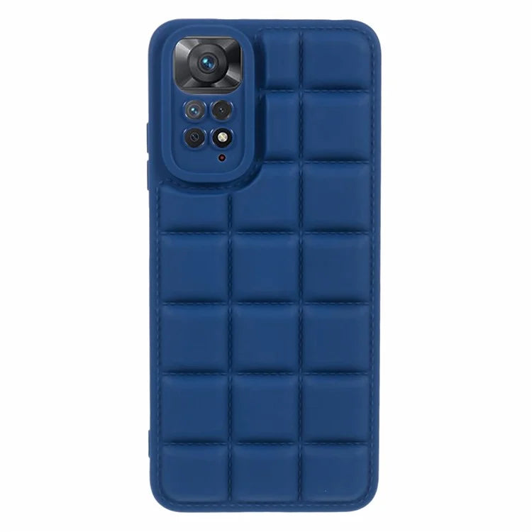 For Xiaomi Redmi Note 11 4G (Qualcomm) / 11S 5G Slim Case Anti-Drop Down Jacket TPU Phone Cover