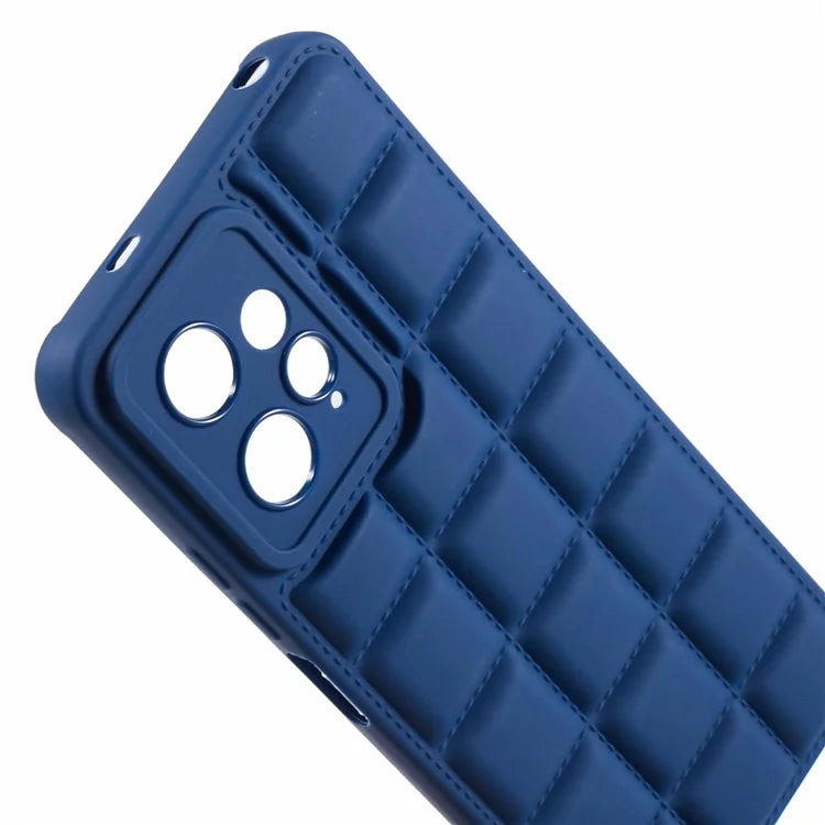 For Xiaomi Redmi Note 12 4G Protective Case Down Jacket TPU Phone Shell