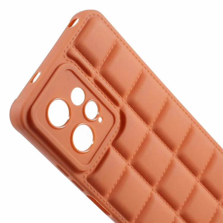 For Xiaomi Redmi Note 12 4G Protective Case Down Jacket TPU Phone Shell