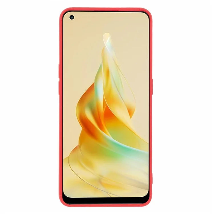 For Oppo Reno8 T 4G Case Down Jacket Anti-Scratch TPU Phone Cover
