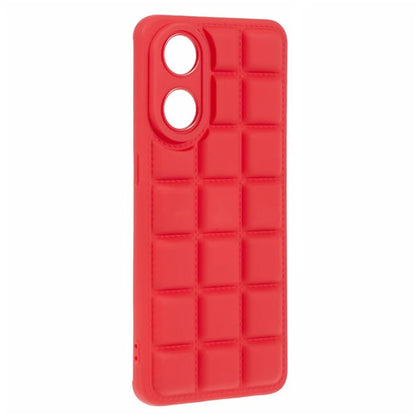 For Oppo Reno8 T 4G Case Down Jacket Anti-Scratch TPU Phone Cover