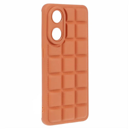 For Oppo Reno8 T 4G Case Down Jacket Anti-Scratch TPU Phone Cover