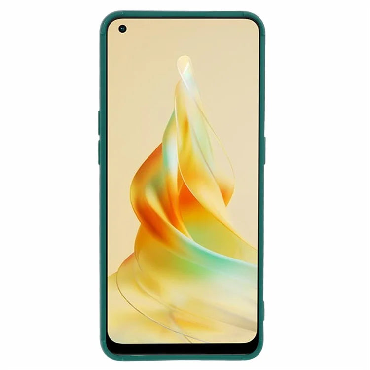 For Oppo Reno8 T 4G Case Down Jacket Anti-Scratch TPU Phone Cover