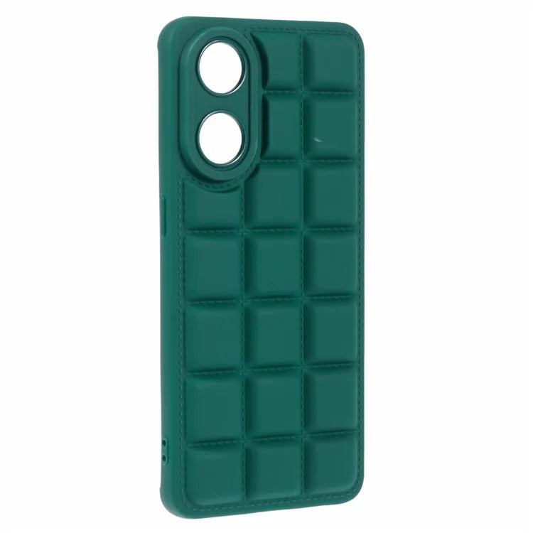 For Oppo Reno8 T 4G Case Down Jacket Anti-Scratch TPU Phone Cover